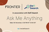 Defi-Search x Frontier AMA