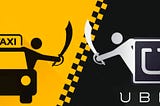UBER-MUV vs Taxis