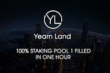 Yearn Land Staking Launch a Success