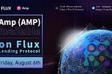 Amp will be available on Flux Protocol 🎉🎊🎉
