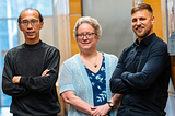 Dr. Raymond Ng, Cathy McKay and Dr. Jonathan Simkin.