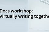 Technical writing workshop — Fedora Linux