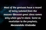 Famous Life Quotes | By Mwanandeke Kindembo