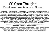 Papers Explained 394: OpenThoughts