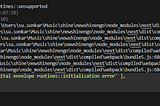 Fixing ERR_OSSL_EVP_UNSUPPORTED error on NodeJs 17