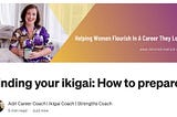 Finding your ikigai: How to prepapre?