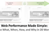 Web Performance Made Simple: