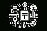 Trezor Wallet with locks and keys