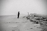 Cross on the Sand by Mark Tulin