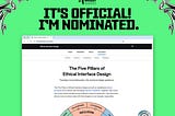 Visual representation of the five pillars of ethical interface design.