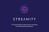 Streamity Decentralized cryptocurrency exchange
