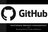 Mastering Branch Management: Renaming Branches Locally and Remotely