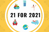 My 21 for 2021 Happiness Project