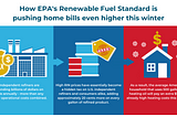 EPA’s Renewable Fuel Standard: The federal regulation that’s pushing home heating bills even…