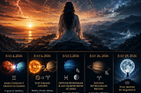 The Week the Universe Asked Us to Grow: Why July 4–29, 2026 May Feel Like a Turning Point