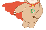 Dash, the mascot at Procurify