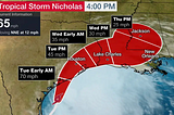 Houston Prepares for Tropical Storm Nicholas