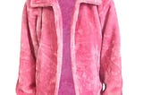 Keeley Jones Pink Fur Coat