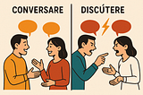 Conversare vs Discutere