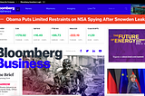 Bloomberg.com’s redesign — The good, the bad and the meh