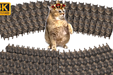 1 big big cat fight vs 10,000,000 oiiaoiia cat 4k