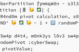 CyberCode QuickSort Snippet