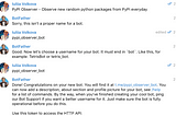 Create a Telegram Bot to get info from PyPi Server: Part I
