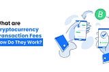 What are cryptocurrency transaction fees, and how do they work?