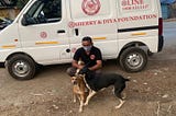 Sherry and Diya Foundation Start Free Street Animal Ambulance Service for Stray Animals