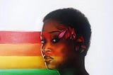 Black Woman in Green