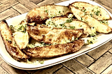 Side Dish — Roasted Potato — Lemon-Garlic Potato Wedges