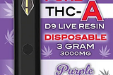 Pure THCA Diposable Vape