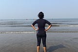 My first 2K open water swimathon: Goa