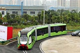 China has started Autonomous Trackless Electric Trams