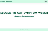 Miniproject CatsBreeds&Symptom