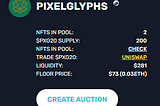 A Detailed Guide for using the PIXELGLYPHS NFT20 Pool