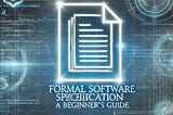 Formal Software Specification: A Beginner’s Guide