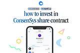 How to participate in the ConsenSys Share Contract offering?