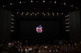 A Screenshot Of Apple Event Stage Area