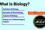 What is Biology? Introduction To Biology