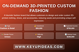 On-Demand 3D-Printed Custom Fashion