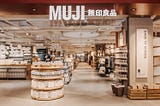 Image of a Muji store from the outside.