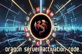 “An elegant representation of IPTV technology, featuring a glowing server icon with a dragon emblem, surrounded by streaming symbols such as movies, sports, and TV channels, all set against a futuristic digital background.”
