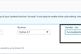 Invoking Google Cloud Platform (GCP) API from AWS Lambda