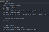 Python virtual environments, Poetry