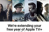 Why Apple is giving you more free TV