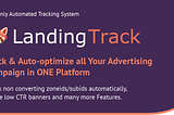 LandingTrack — Control your CTR and ROI