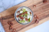 Spiced Pear Overnight Oats