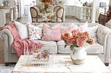 33+ Stunning French Country Living Room Ideas