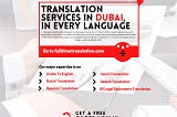 Best Urgent Translation Service in Dubai